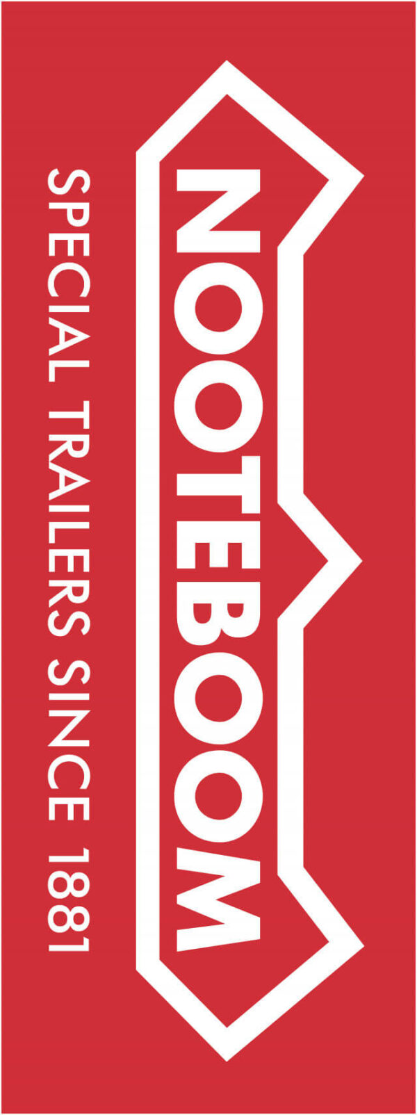 Nooteboom banner 1300mm x 3500mm
